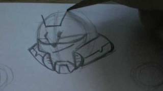 HOW TO DRAW TRANSFORMERS Revenge of the fallen STARSCREAM animated style part 2MOD [upl. by Eintroc]