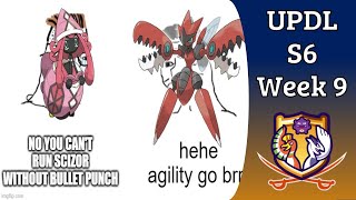 Bullet Punchless Scizor in 2024 New Meta  UPDL S6 Week 9 Replays [upl. by Irihs511]