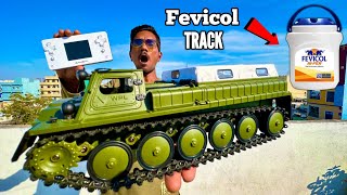 RC Powerful Tanks Vs Fevicol Track  Chatpat toy TV [upl. by Ennairol396]