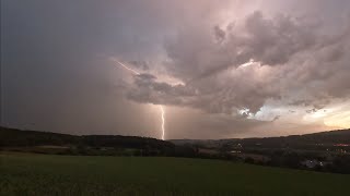 24 August 2023  Gewitter Schälchlihoger Urdorf  1849  2230 Uhr  Version SSO [upl. by Ahnavas]