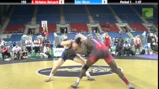 152 A Nicholas DeLoach vs Tyler Mann [upl. by Arratoon223]