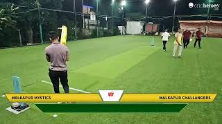 Live Cricket Match  Malkapur Challangers vs Malkapur Mystics  29Sep24 0630 PM 6 overs  Friends [upl. by Maxie]