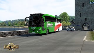 Euro truck bus simulator test drive Mercedes travego [upl. by Mungo]