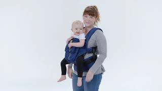 LÍLLÉbaby Carrier Tutorial  Front Outward Carry Position [upl. by Golanka]