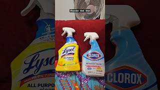 Lysol or Clorox AllPurpose Cleaner Pick one shorts [upl. by Beard]