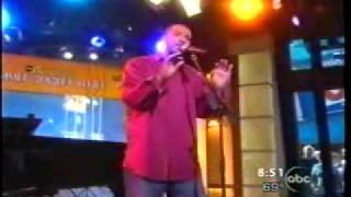 Lyfe Jennings singing Goodbye on GMA [upl. by Ramal]