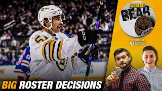 How the Bruins Should Handle Big Roster Decisions  Poke the Bear [upl. by Udella]