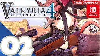 Valkyria Chronicles 4 Switch  Gameplay Walkthrough Part 2 Chapter 2  No Commentary [upl. by Neerehs]