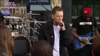 Eminem amp JayZ Performs quotRenegadequot on The Late Show with David Letterman June 25 2010 [upl. by Selle]