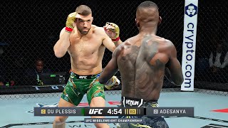 Israel Adesanya vs Dricus Du Plessis  FULL FIGHT RECAP [upl. by Marleen]