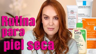 Rutina para piel seca con productos de dermocosmética [upl. by Ydnis903]