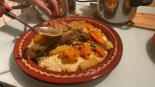 couscous marocain en bretagne 🇫🇷🇫🇷2022024 [upl. by Inaluiak]