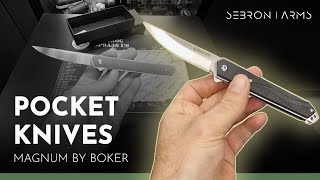 Pocket Knives Böker Magnum  Unboxing amp First Impressions [upl. by Soloman]