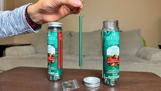 Christmas Tree Scented Ornament Sticks with Hooks Review [upl. by Clementas746]