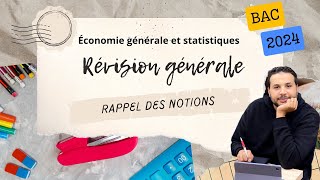 Bac 2024  Révision générale en économie Question réponse [upl. by Nnhoj]