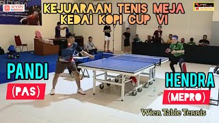 Pandi PAS 🆚 Hendra MEPROKEDAI KOPI CUP VIEXECUTIVE FIGHTER [upl. by Eiwoh]