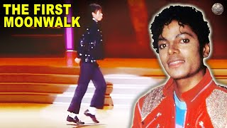 The First Time Michael Jackson Moonwalked On Stage [upl. by Ayana]