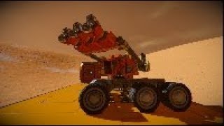 Space engineers HMEV mining rover [upl. by Simdars]