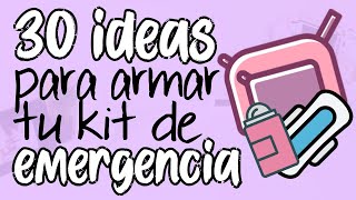 Kit de Emergencia PARA CHICAS · ELIGE las que MÁS TE GUSTEN 👌🏼 👛 [upl. by Kavanagh701]