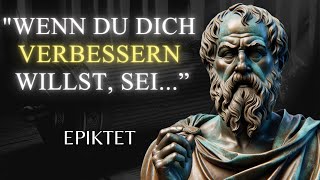 56 MÄCHTIGE Zitate von Epiktet Weisheiten für ein erfülltes Leben  Stoische Zitate [upl. by Eciram432]