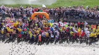 Maldon mud race 2024 drone [upl. by Celinka126]