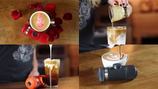 Wacaco Presents Barista Drinks Rose Latte [upl. by Detta]