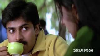 Kushi Telugu Full Movie Scenes  Pawan Kalyan Meets Bhoomikas Dad  Pawan Kalyan  Mani Sharma [upl. by Georgi]