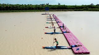 Sup Master 40 Women Sprint Final  2023 ICF Stand Up Paddling SUP World Championships [upl. by Euphemia720]