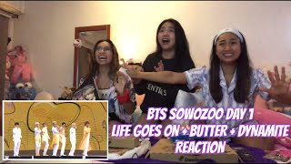 BTS 방탄소년단 ‘LIFE GOES ON  BUTTER  DYNAMITE’ MUSTER SOWOOZOO DAY 1 REACTION 2021BTSFESTA [upl. by Hiett]