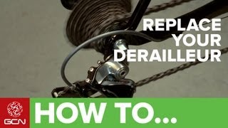 How to Change Your Rear Derailleur  Replacing Your Bikes Rear Mech [upl. by Quincy158]