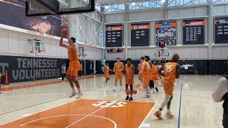 Tennessee Basketball Preseason Practice Quick Highlights 112  Rocky Top Insider [upl. by Isaiah]