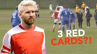 3 Red Cards in 3 Games  Sunday League Messi [upl. by Etem]