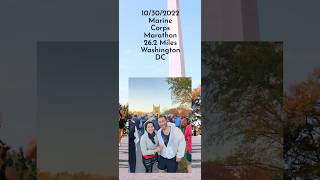 Marine Corps Marathon 2022 two psychiatrists run 262 miles together marathon mcm [upl. by Orian53]