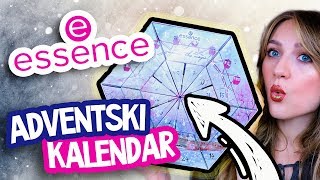 ESSENCE Adventski kalendar otvaranje 🎅 UNBOXING Božić 2019 [upl. by Assirim]