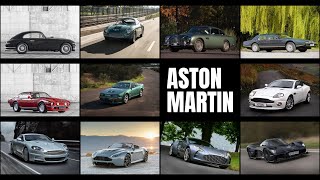 Eleven Iconic Most Collectible Aston Martin Motor Cars [upl. by Lertsek647]