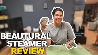 BEAUTURAL Steamer for Clothes Review 👔  Portable Wrinkle Remover with Fast 30Second HeatUp [upl. by Kathrine]