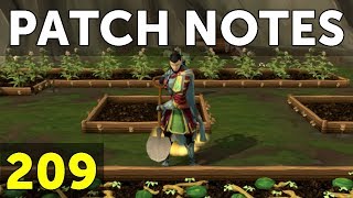 RuneScape Patch Notes 209  5th March 2018 [upl. by Sikram]