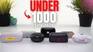 Top 5 Best Wireless Earbuds Under 1000 in 2024 l Best TWS Earbuds Under 1000 Rs ⚡⚡ [upl. by Pia351]