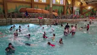 GREAT WOLF LODGE INDOOR WATERPARK WISCONSIN DELLS WI JUNE 2024 [upl. by Madoc]