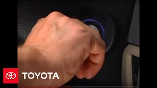 2007  2009 Tundra HowTo Theft Deterrent System  Canceling the System  Toyota [upl. by Aham]