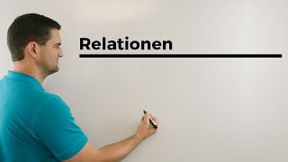 Relationen Linkstotal rechtseindeutig dann Funktion  Mathe by Daniel Jung [upl. by Enenstein]