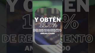 115 de rendimiento anual en tu primer inversión finanzas inversiones dolar economia dinero [upl. by Ecyt]