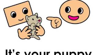 Whose puppy is it ESL for kids [upl. by Harima]