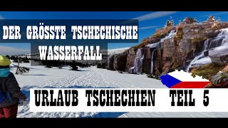 PancÃ¡va Wasserfall im Riesengebirge  Urlaub in der Tschechische Republik Teil 5 [upl. by Jasisa]