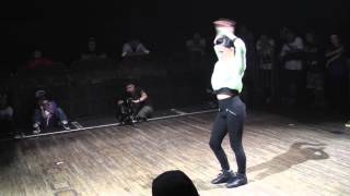 SALAH vs IBUKI FREESTYLE BEST8 DANCELIVE CHARISMAX 2014 [upl. by Yedorb]