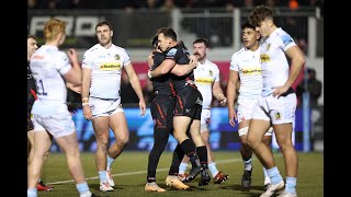 Highlights  Saracens Men v Exeter Chiefs GPR  Rd 12 [upl. by Ramraj]