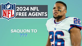 NFL Free Agency Predictions Rumors amp News 2024 OFFENSIVE PLAYERS [upl. by Otaner238]