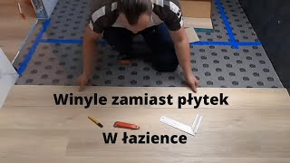 Układam panele winylowe w łazience u znanego jutubera  remont4you [upl. by Merilyn]