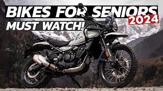 2024 10 EASY HANDLING Bikes for Senior Riders in India [upl. by Llerref]