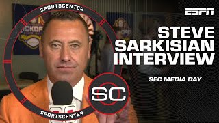 Steve Sarkisian talks Texas’ first season in SEC and the importance of culture  SportsCenter [upl. by Eittam222]